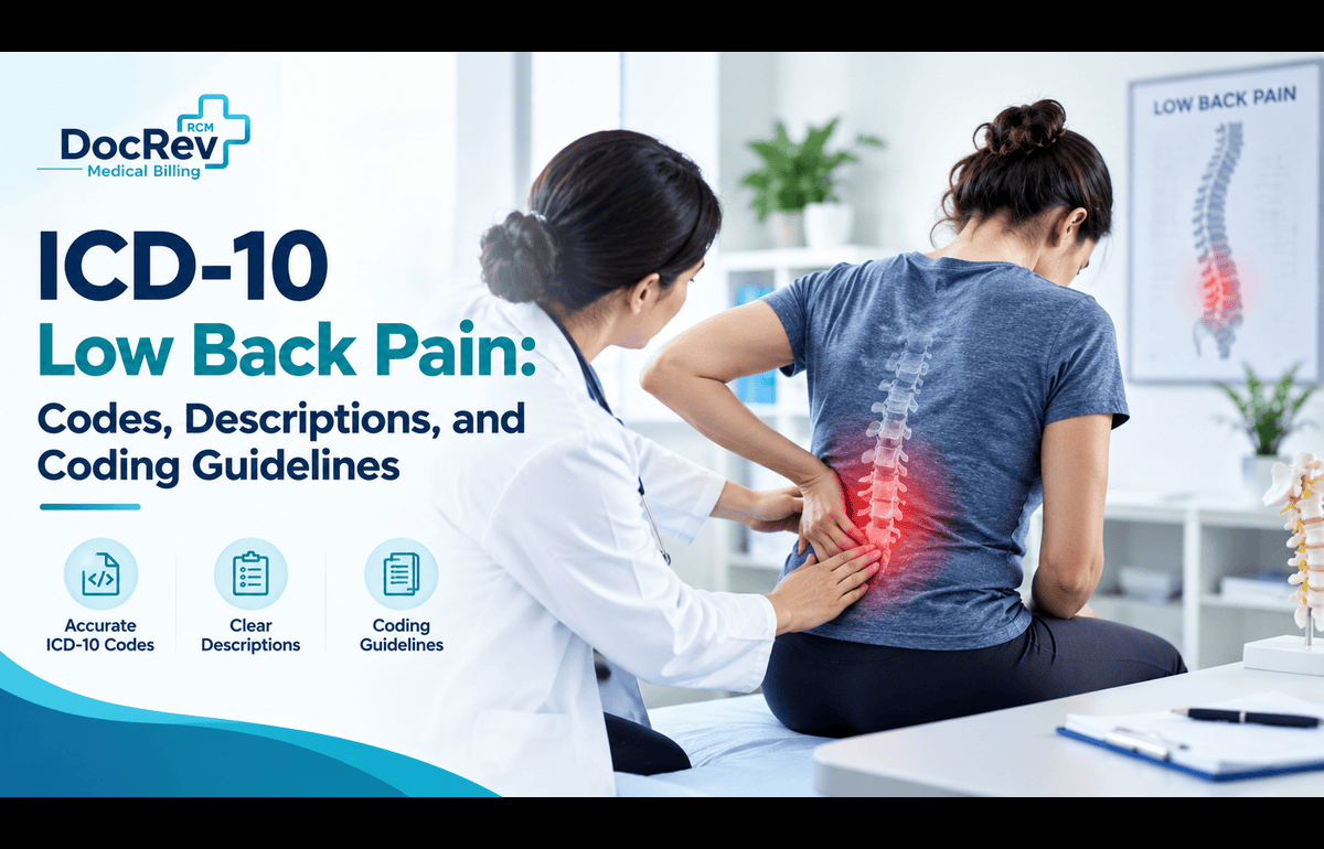 ICD-10 Low Back Pain: Codes, Descriptions, and Coding Guidelines