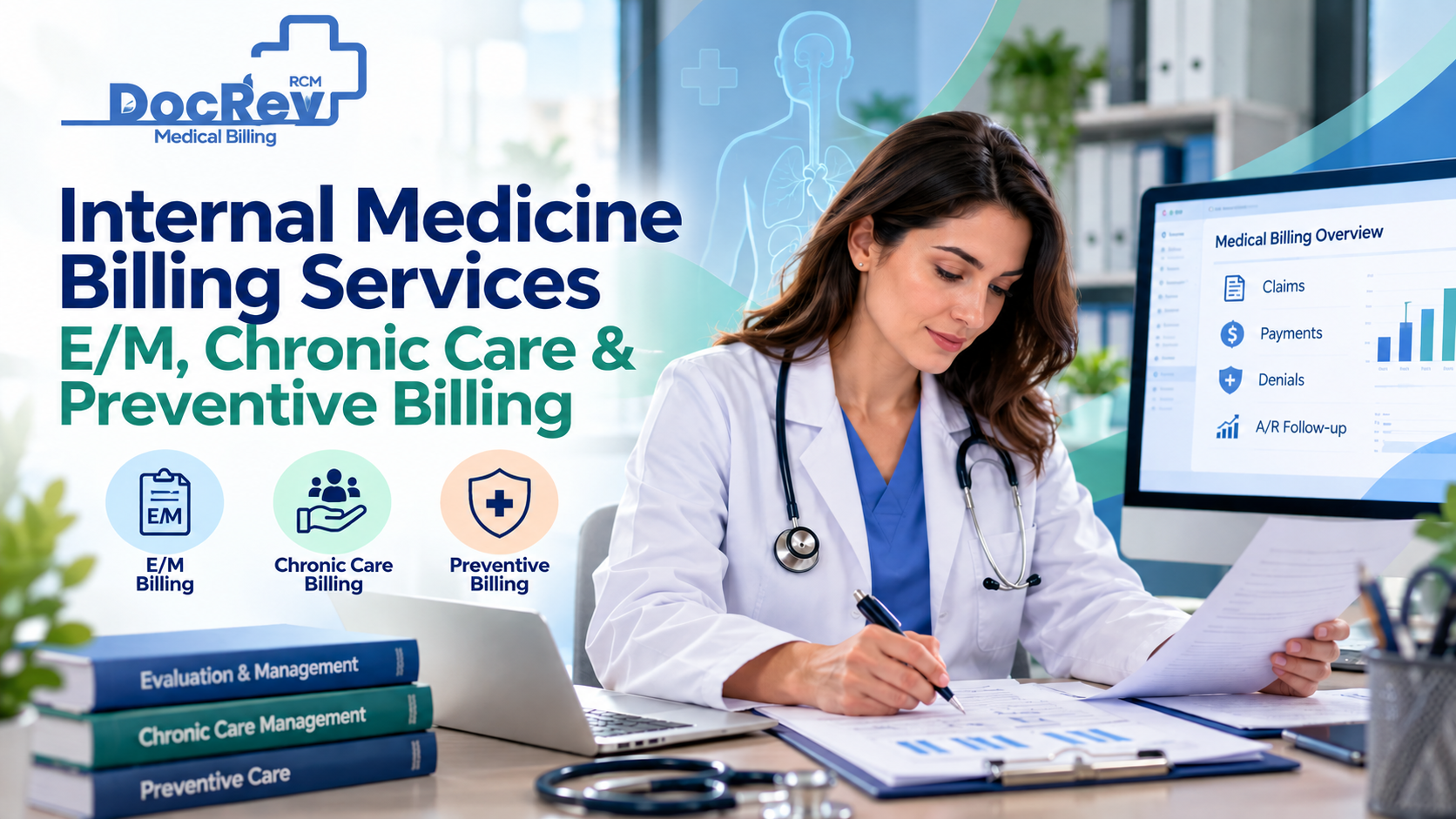 Internal Medicine Billing Services E/M, Chronic Care & Preventive Billing