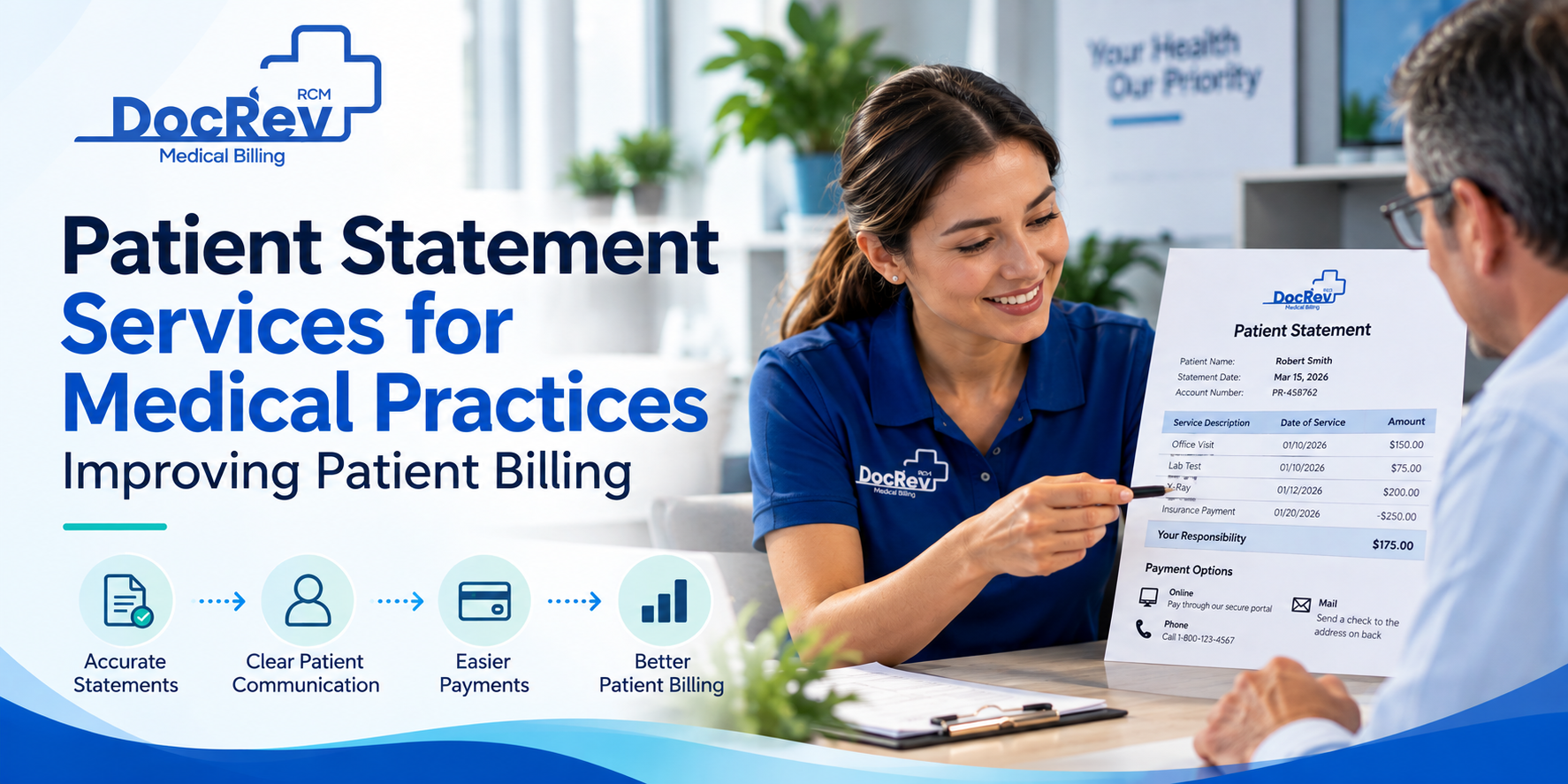 Patient Statement Services for Medical Practices Improving Patient Billing